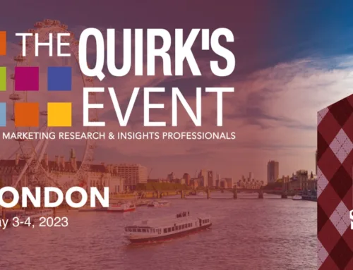 Meet Stratega Market Research team at Quirks London 2023!