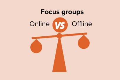 Online vs traditional focus groups